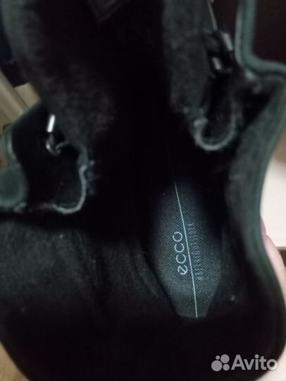 Ботинки демисезонные Ecco 38размер