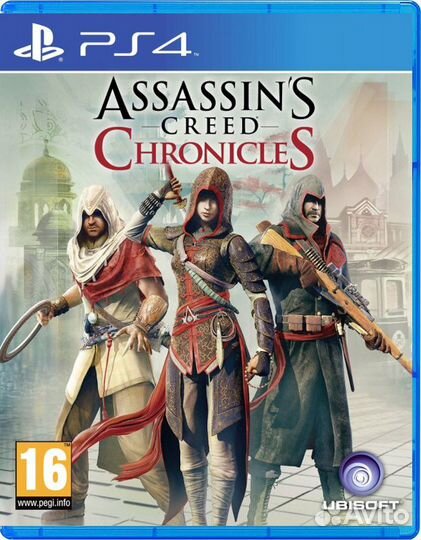 Assassin's Creed: Chronicles. Трилогия PS4, русски