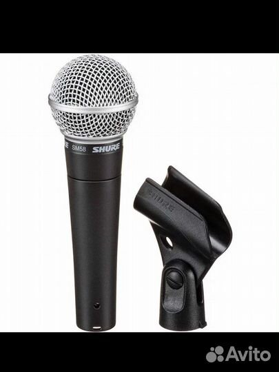 Микрофон shure sm58 с комплектом