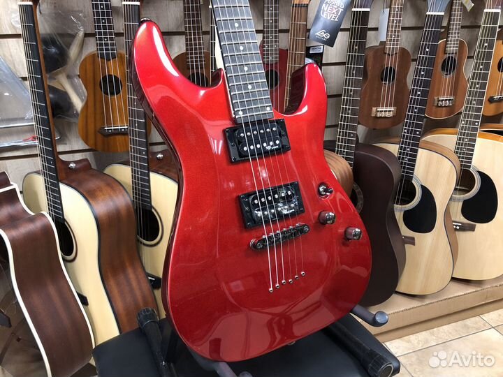 Электрогитара schecter SGR C-1 M RED с чехлом
