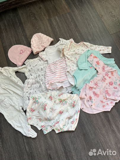 Пакет вещей для девочки 0-3 мес Next
