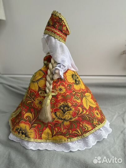 Кукла баба на чайник