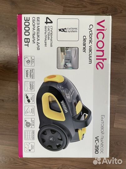 Пылесос viconte VC-390