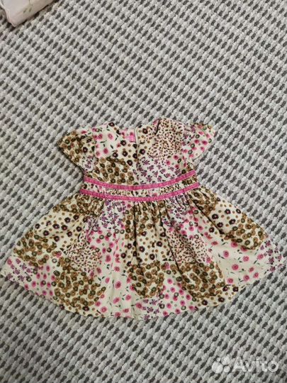 Платье для девочки 80 см