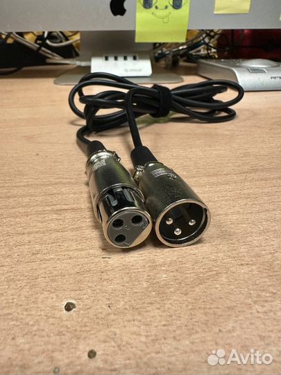 Xlr-xlr микрофонный кабель