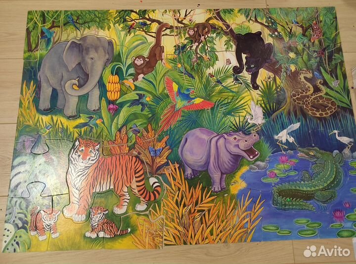 Пазл. Огромный Пазл. Эва пазлы