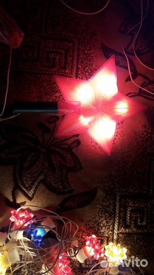 Елочная гирлянда со Звездой