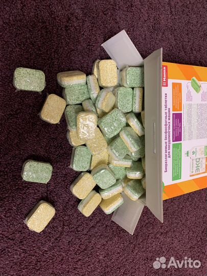 Таблетки synergetic для посудомоечных машин