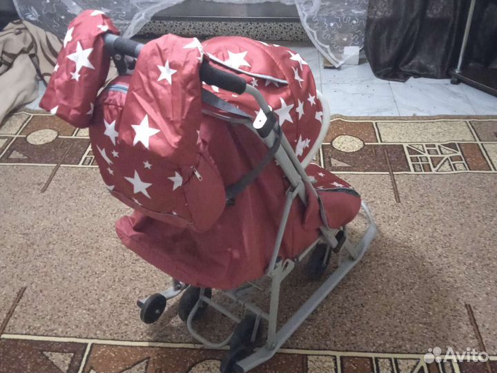 Коляска санки