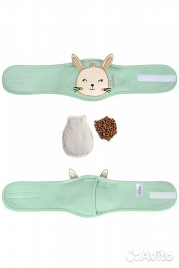 Грелка-пояс с вишневыми косточками