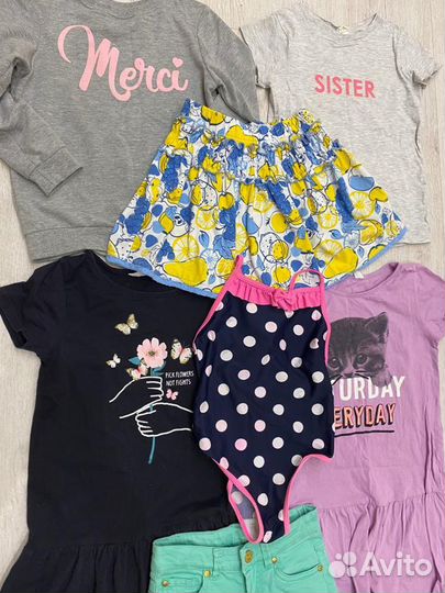 Вещи пакетом на девочку