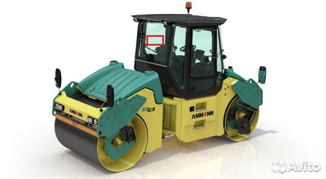 Ammann ASC 120 стекло заднее