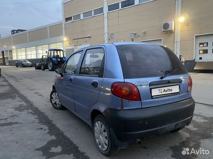 Daewoo Matiz 0.8 МТ, 2007, 95 000 км