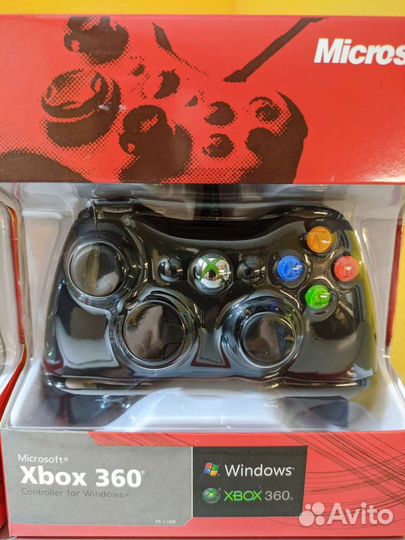 Новый xbox 360 джойстик проводной