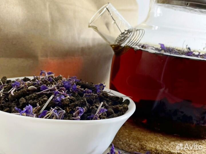 Иван-чай с цветами 1 кг свежий 2023, вкуснющий