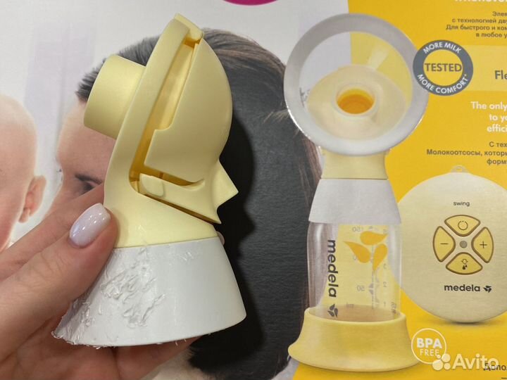 Молокоотсос электрический medela swing flex