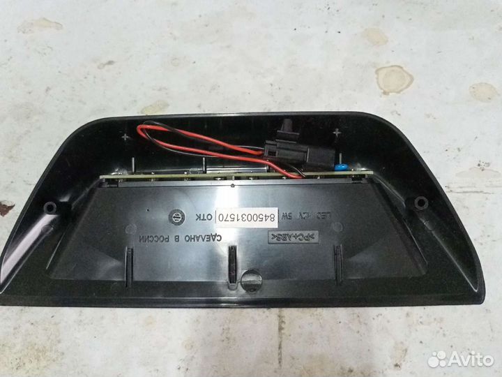 Стоп сигнал дополнительный лада веста