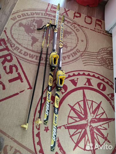 Беговые лыжи комплект