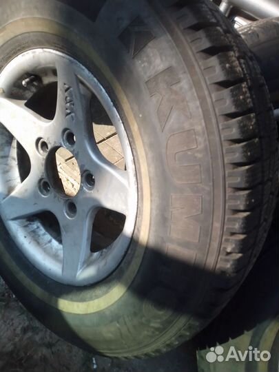Комплект колес r15 на ниву