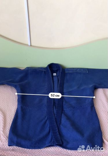 Кимоно синее для дзюдо