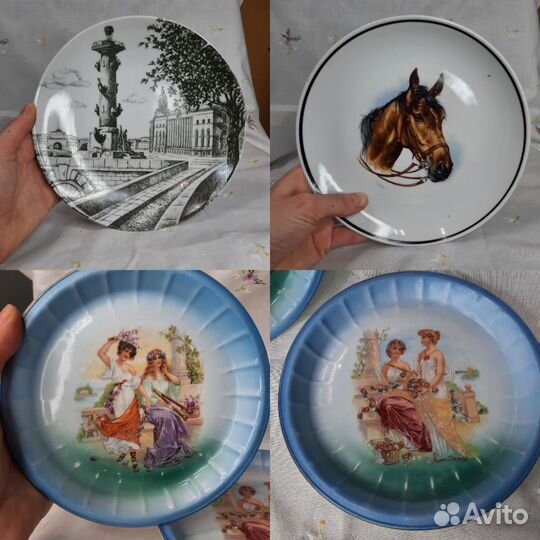 Настенные тарелки винтаж