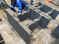 Опалубка несъемная бетонная / Фундаментные блоки