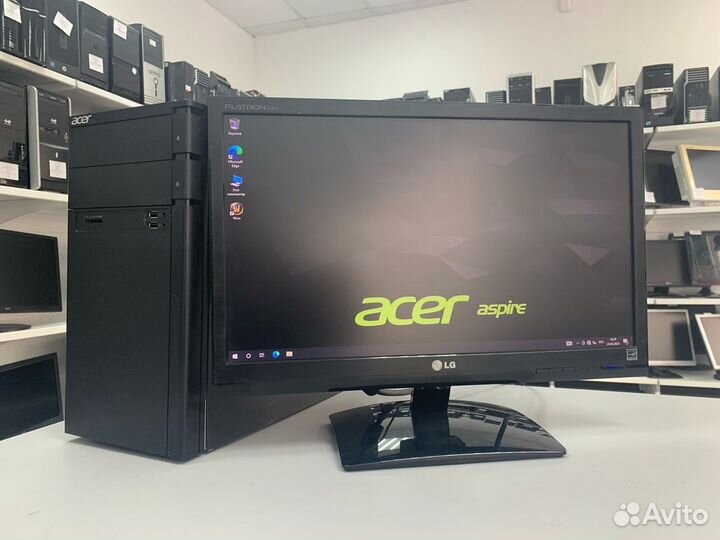Фирменный Acer AMD A8/ 4Gb/ HDD/ HD6550D + Монитор