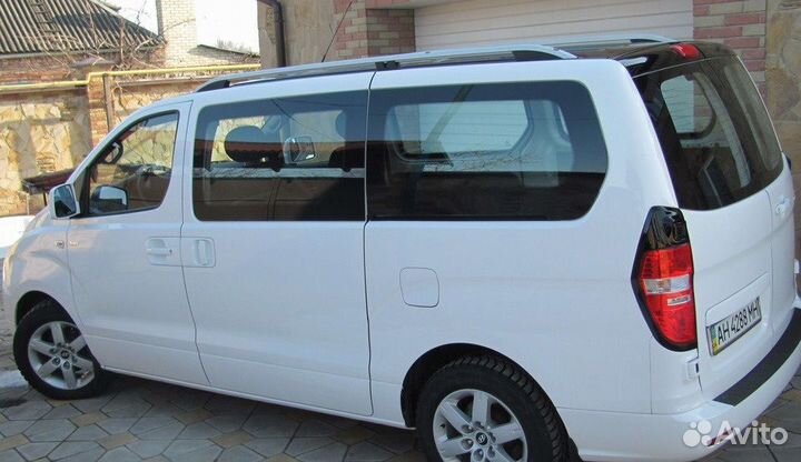 Рейлинги Can-Otomotiv Hyundai H1 Starex 17+ черный