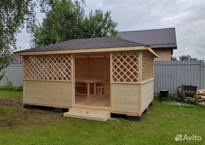 Беседка под ключ