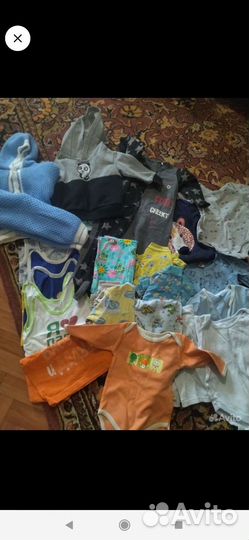 Детские вещи от 0 до года