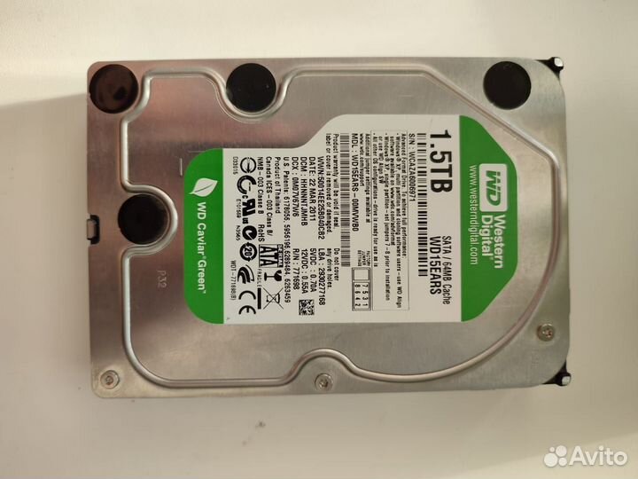 Western digital 1.5 tb