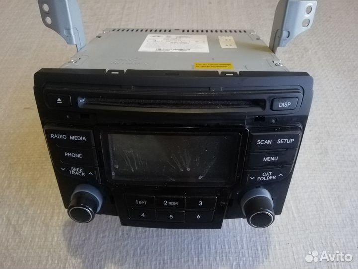 Штатная магнитола хендай соната 6