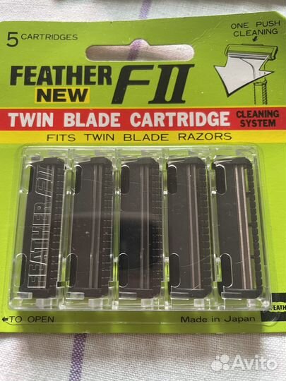 Кассеты для бритья Feather FII