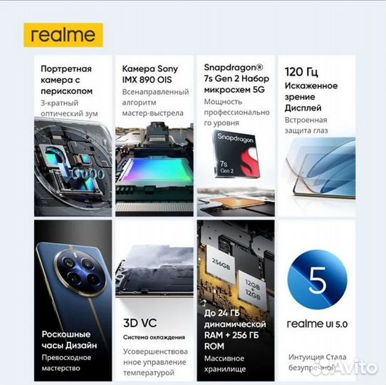 realme 12 Pro+, 8/256 ГБ