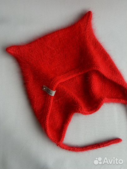 Шапка чепчик с ушками