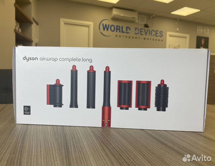 Стайлер Dyson Airwrap Complete Long Topaz Orange