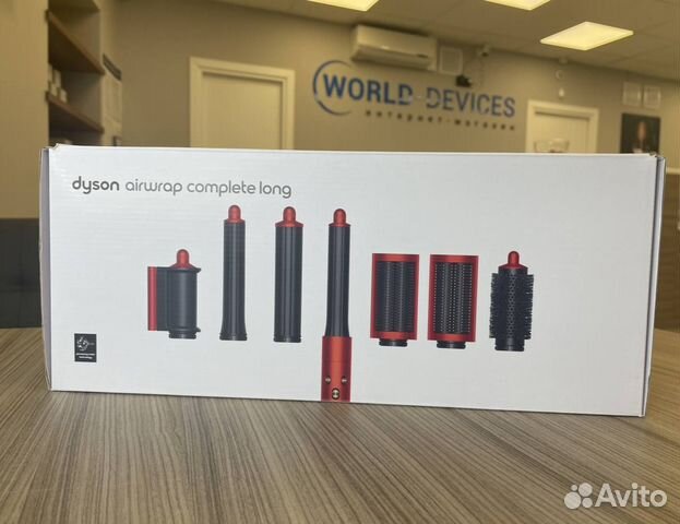 Стайлер Dyson Airwrap Complete Long Topaz Orange