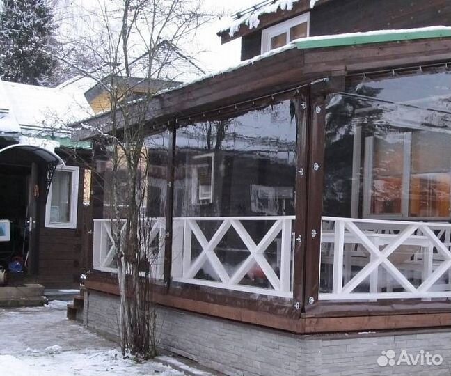 Мягкие окна для беседки