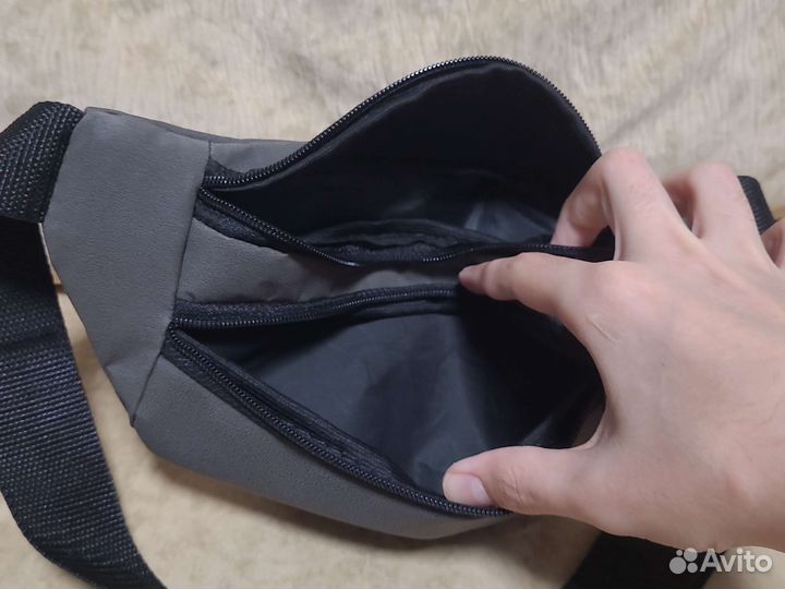 Барсетка серая