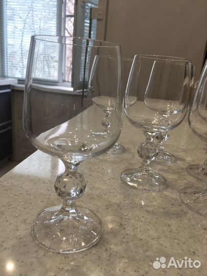 Бокалы Багемский хрусталь