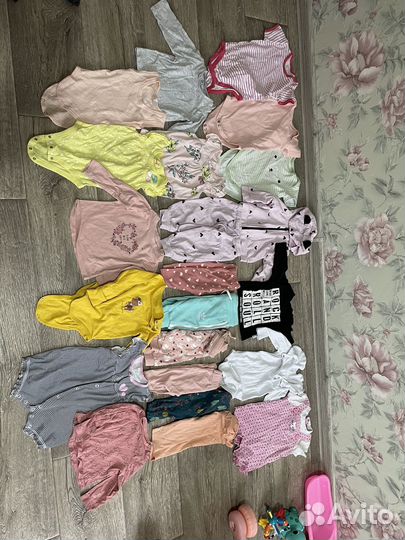Большой Пакет вещей на девочку 68-74