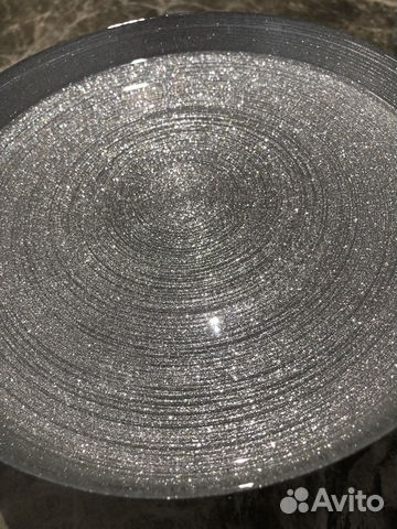 Ваза на ножке стекло