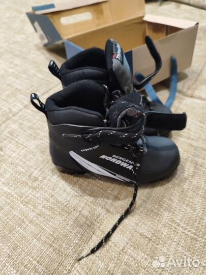 Лыжные ботинки детские утеплённые 31 р