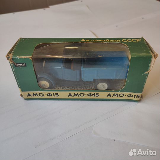 Модели автомобилей 1 43 СССР амо-Ф15