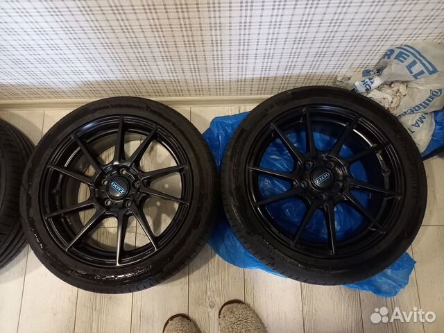 Диски Мазда 6 Dotz Kendo Dark c continental купить в Домодедово | Авито