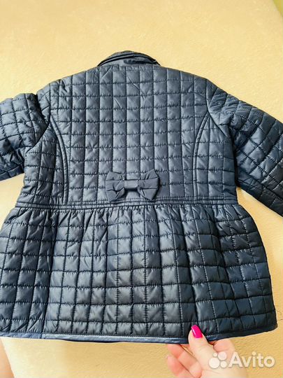 Стеганная куртка для девочки chicco 104-110