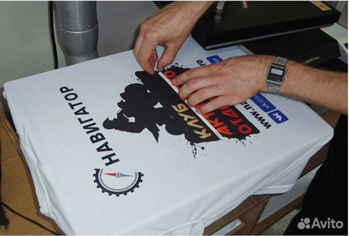 Печать на футболках оптом
