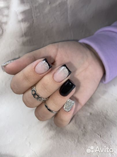 Маникюр с покрытием гель лак ленинский район