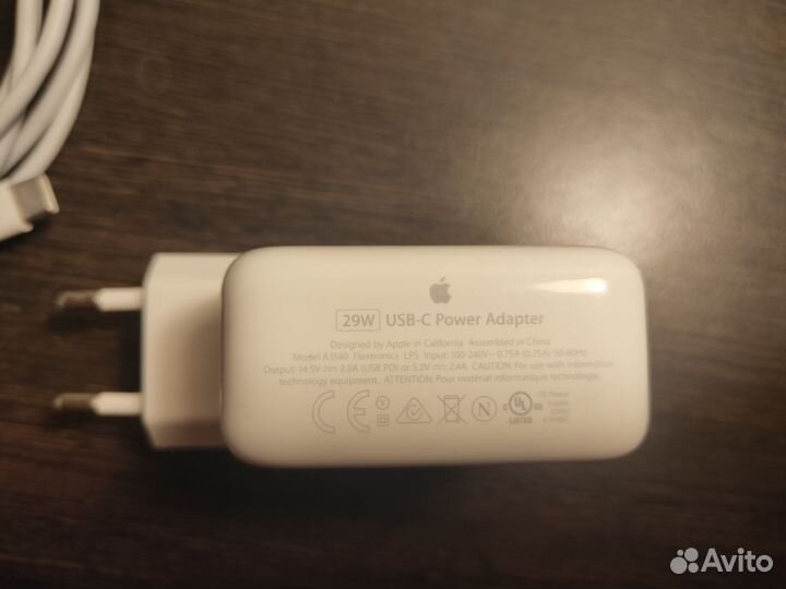 Блок питания для ноутбука Apple MacBook 29W