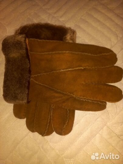 Мужские кожаные перчатки